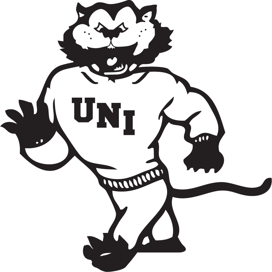 Northern Iowa Panthers 1976-1983 Primary Logo diy iron on heat transfer